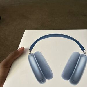 Apple Blue Over-Ear Headphones